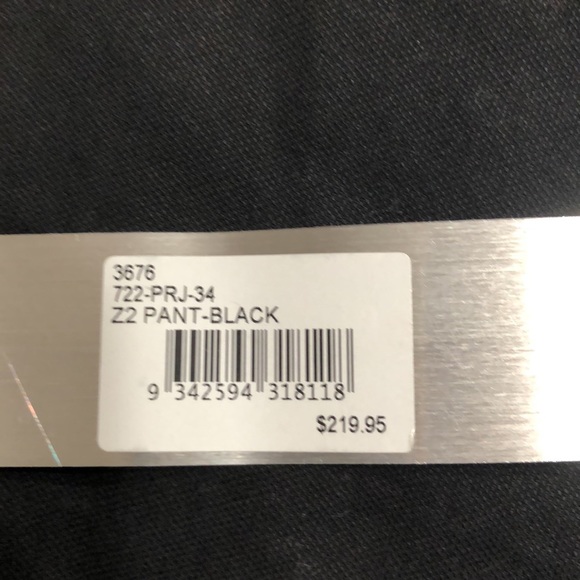 NWT Mens Project A black Pants - Picture 4 of 6